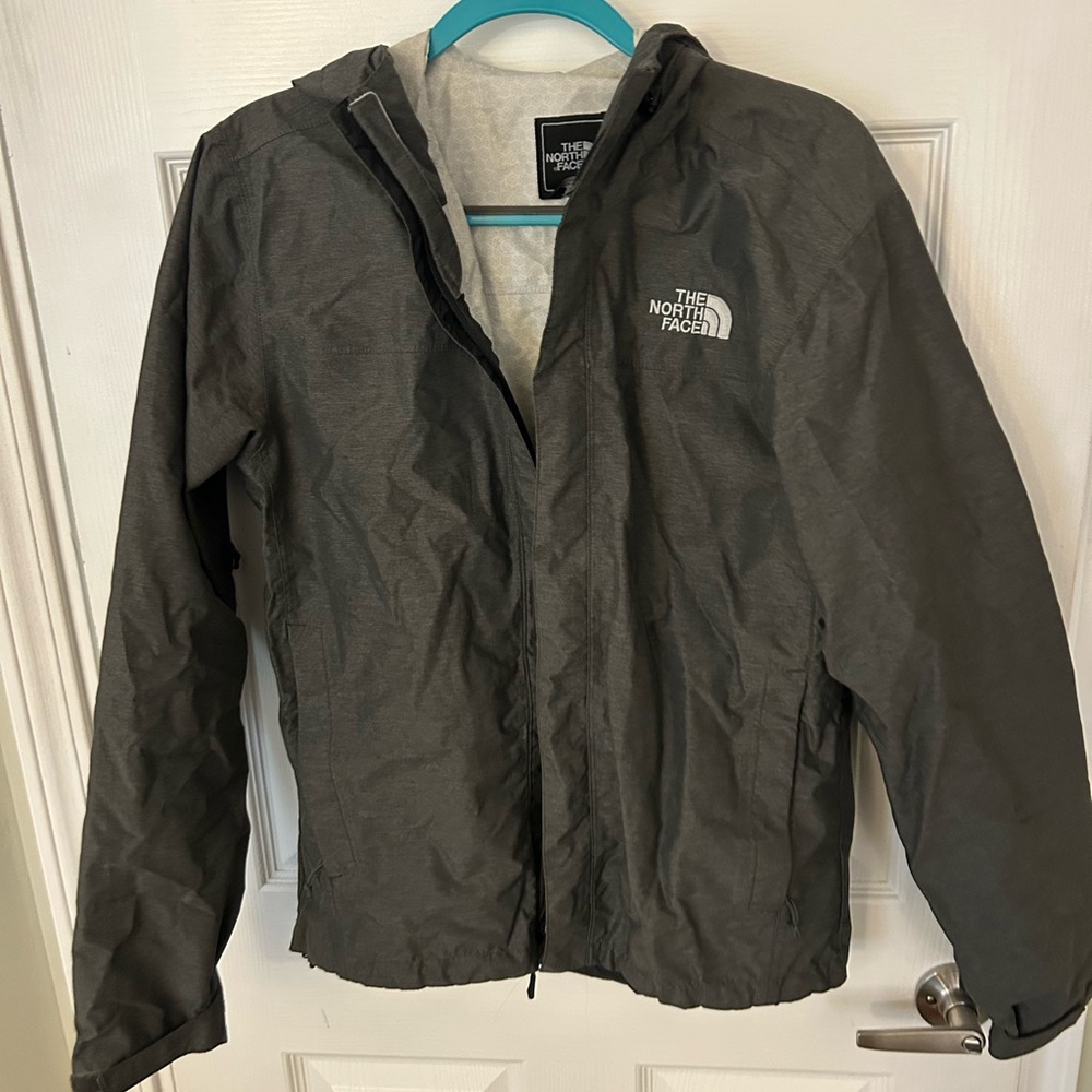 Men’s Small North Face Grey Rain Coat